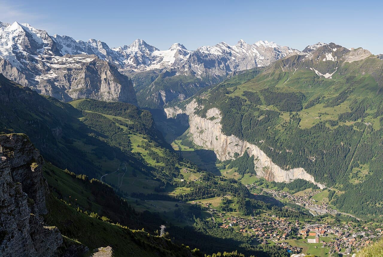 Switzerland travel landscape